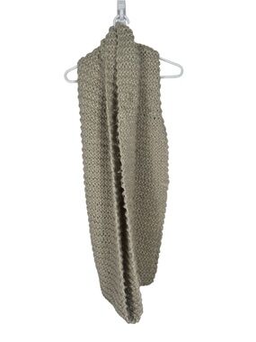 Anthropologie Sleeping on Snow Chunky Knit Infinity Scarf, Oatmeal